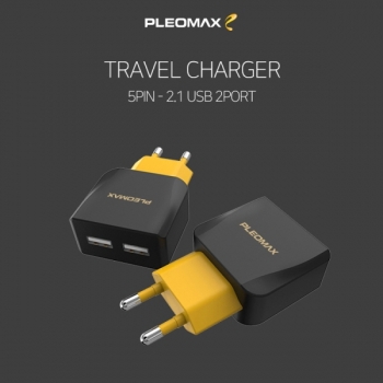 PLEOMAX[PLEOMAX] ÷ƽ 5 USB 2Ʈ   2.1A