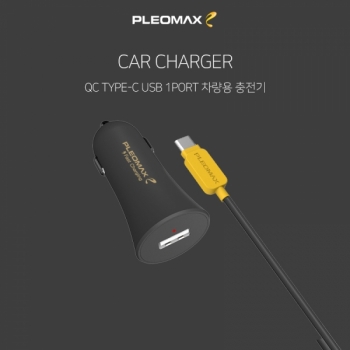 PLEOMAX[PLEOMAX] ÷ƽ CŸ USB 1Ʈ   ޼ QC 9V 1.67A